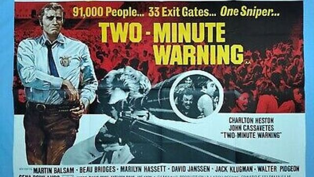 ???? Filme ClÃ¡ssico - Two-Minute Warning (1976) 720p BluRayâ¢ Dublado em InglÃªs (USA) e Legendado em PortuguÃªs (BRA)